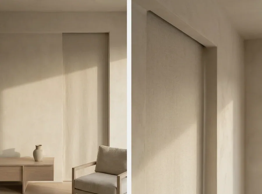 Concealed & Recessed Blinds fitted in a Constantia home