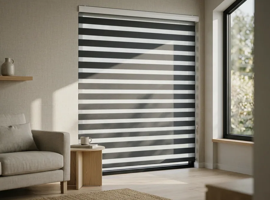 Day/Night Blinds fitted in a Constantia home