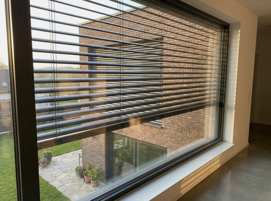 External Venetians fitted in a Constantia home