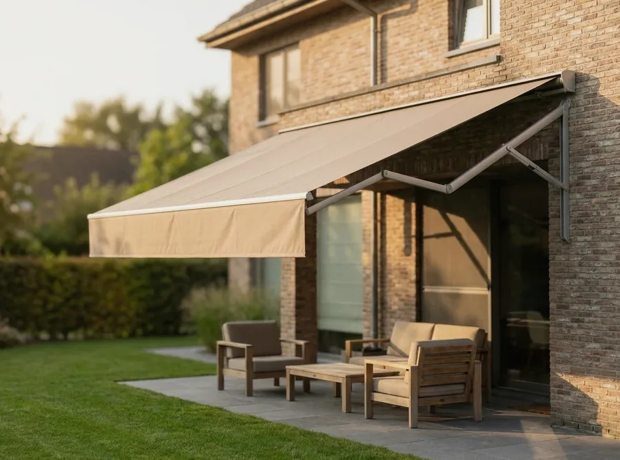 Folding-Arm Awnings fitted in a Constantia home